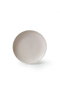 Hermia X00018989 Juego de Platos de Postre de Gres Cerámico, Crema, 21 cm (6 Piezas)